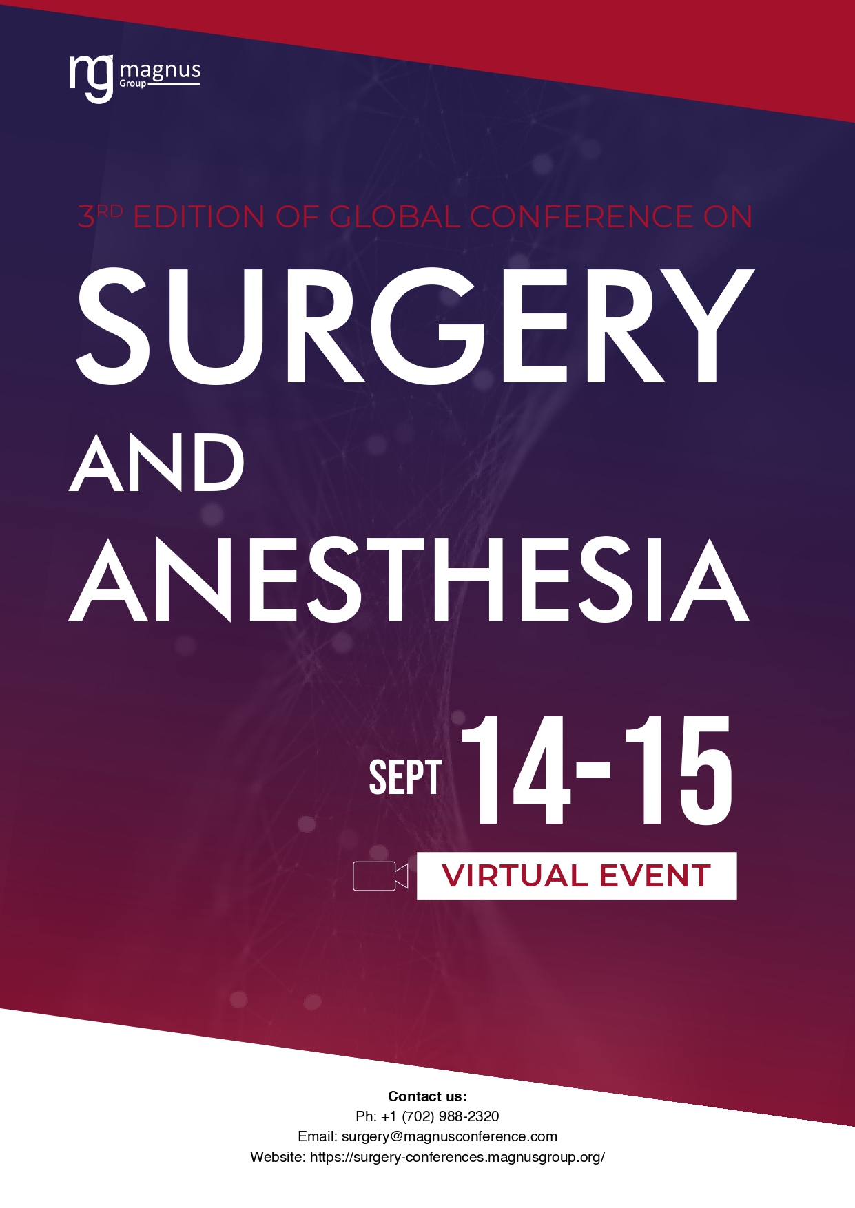 3rd Edition of Global Conference on Surgery and Anesthesia | Online Event Book