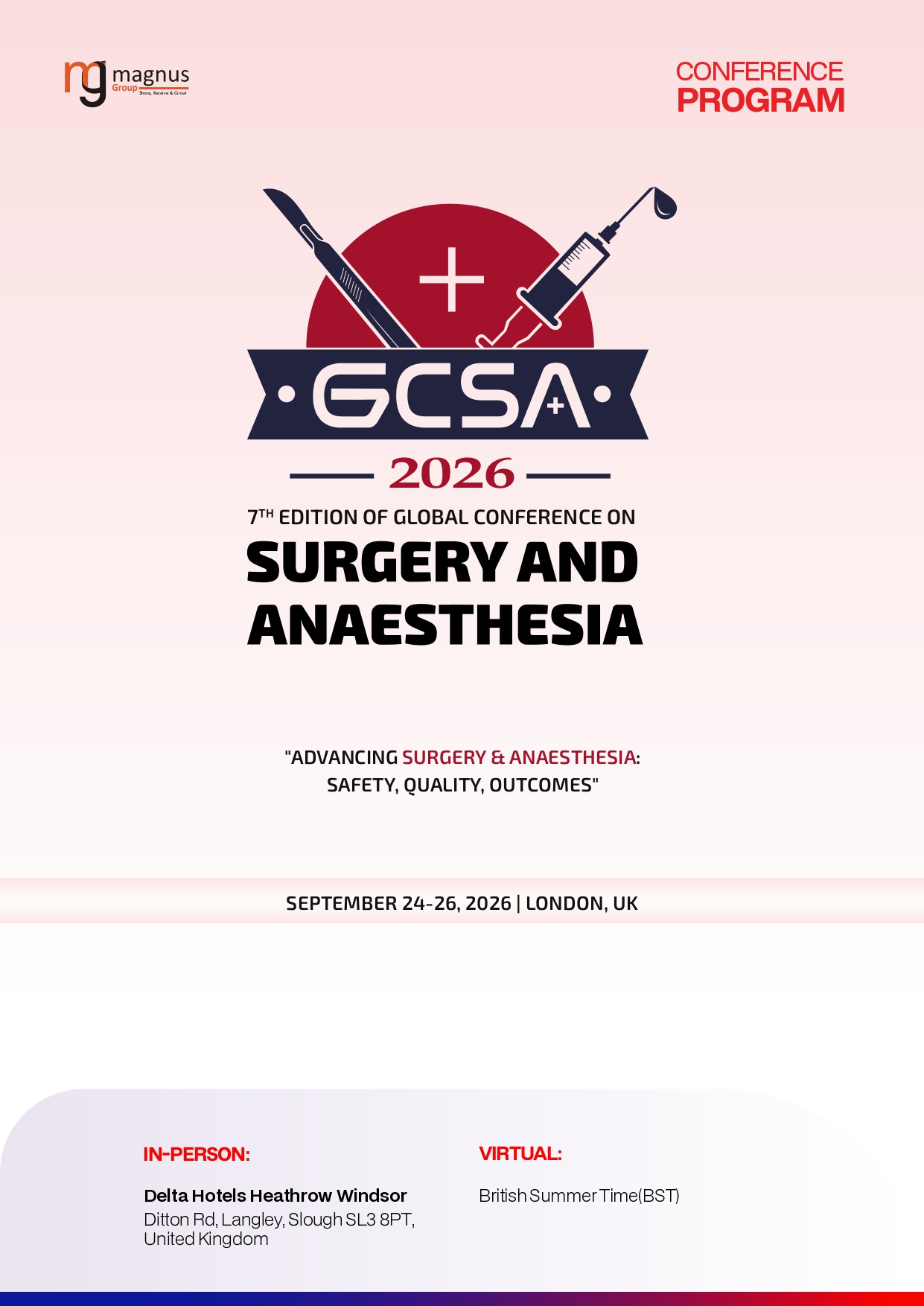 Global Conference on Surgery and Anaesthesia | London, UK Program